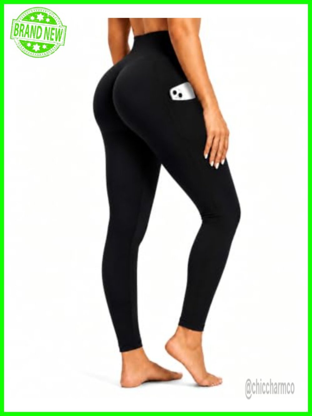 High Waisted Tummy Control Workout Lounge Gym Leggings